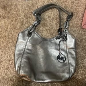 MICHAEL Michael Kors dark silver purse